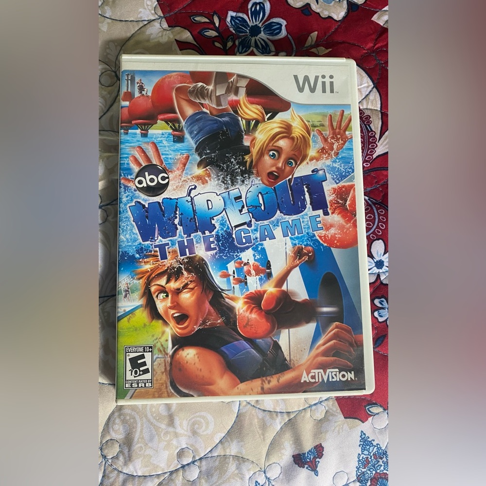 Nintendo Wii abc WipeOut game